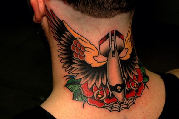 50+ WINGS NECK TATTOO IDEAS TO INSPIRE YOU