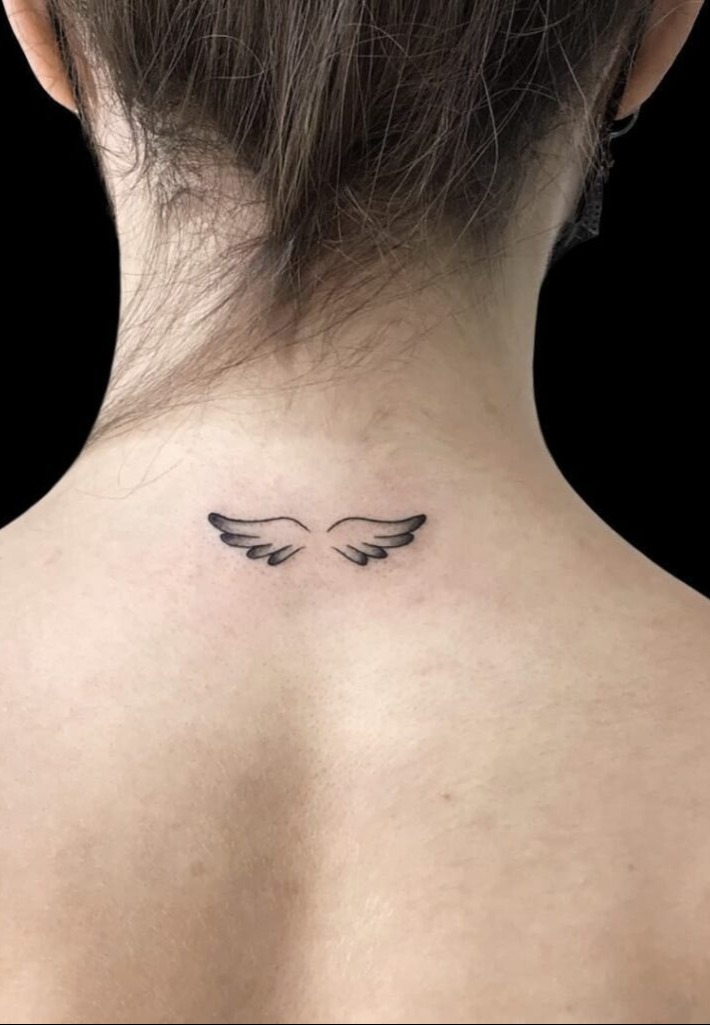 50+ WINGS NECK TATTOO IDEAS TO INSPIRE YOU