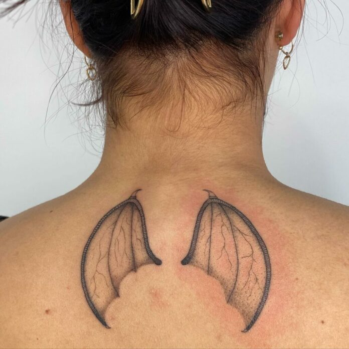 50+ WINGS NECK TATTOO IDEAS TO INSPIRE YOU!