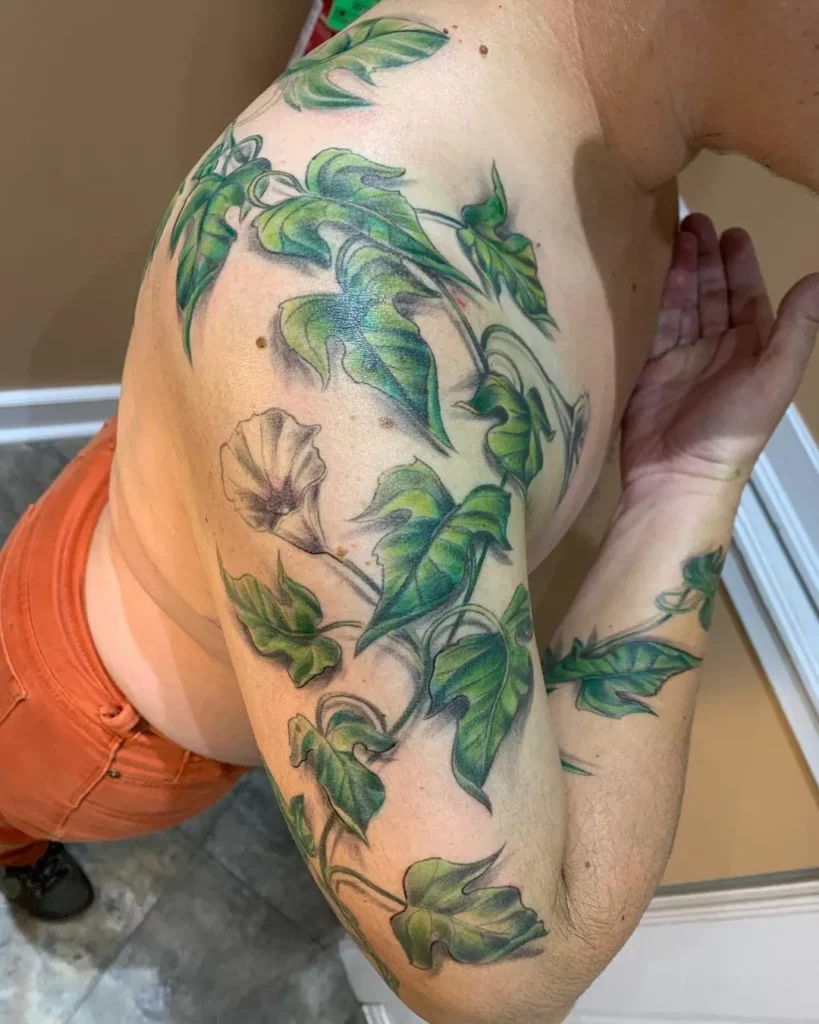 70+ VINE FLOWER TATTOO IDEAS THAT WILL BLOW YOUR MIND 