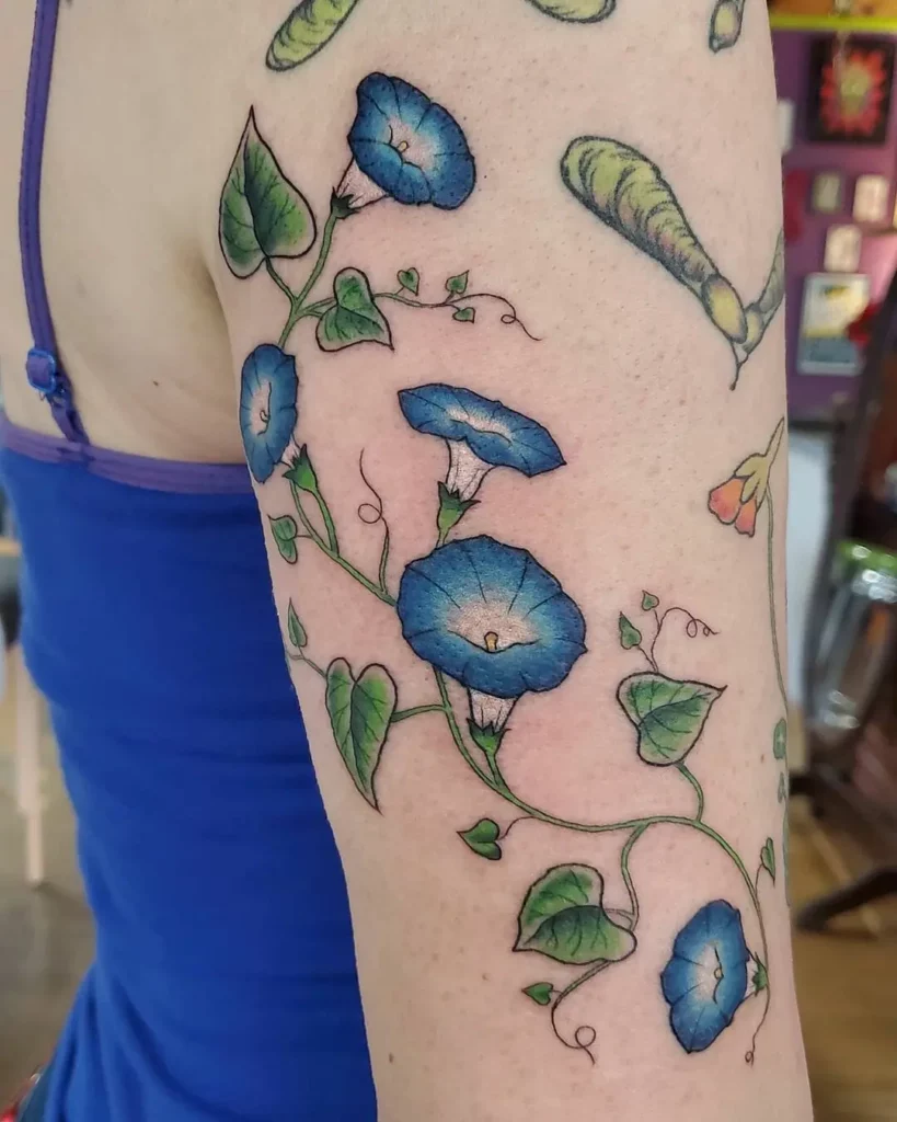 70+ VINE FLOWER TATTOO IDEAS THAT WILL BLOW YOUR MIND 