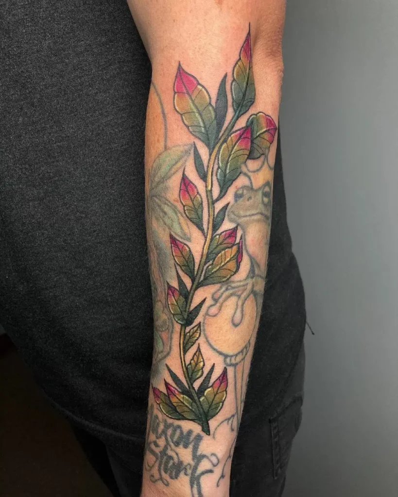 70+VINE FLOWER TATTOO IDEAS THAT WILL BLOW YOUR MIND