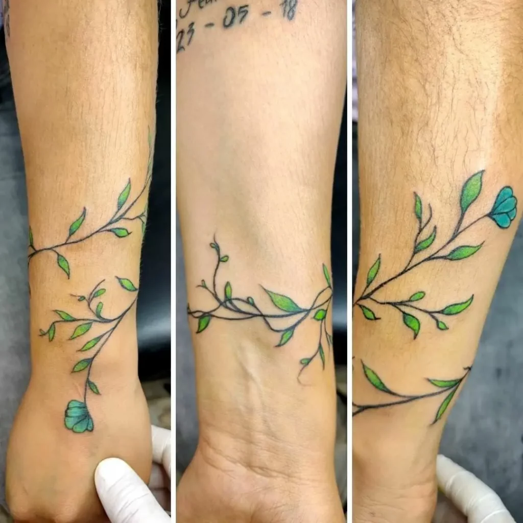 70+VINE FLOWER TATTOO IDEAS THAT WILL BLOW YOUR MIND