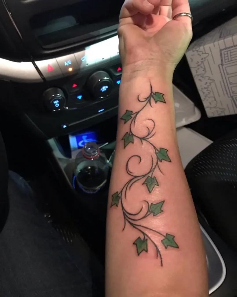 70+VINE FLOWER TATTOO IDEAS THAT WILL BLOW YOUR MIND
