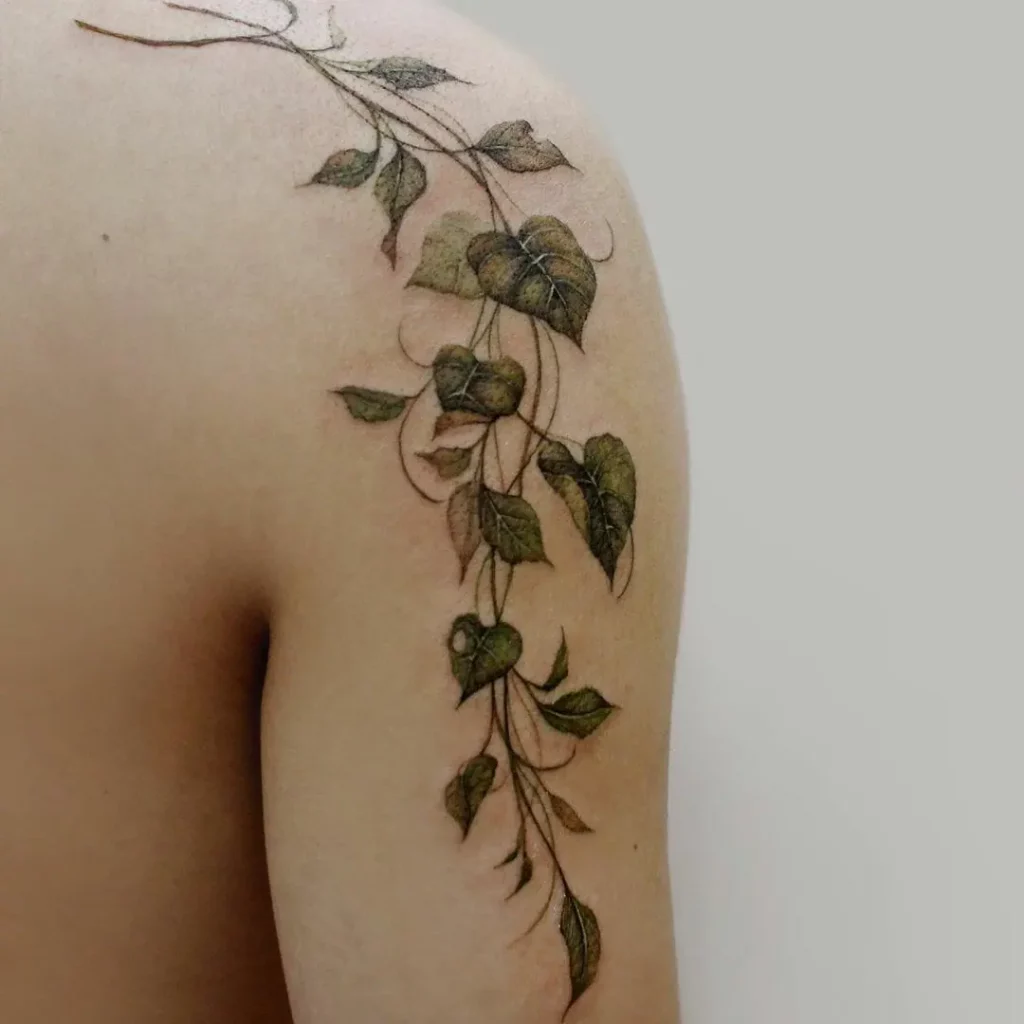 70+VINE FLOWER TATTOO IDEAS THAT WILL BLOW YOUR MIND