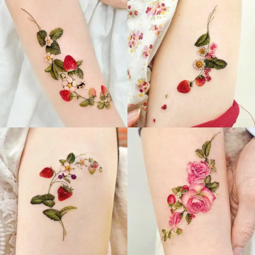 70+VINE FLOWER TATTOO IDEAS THAT WILL BLOW YOUR MIND