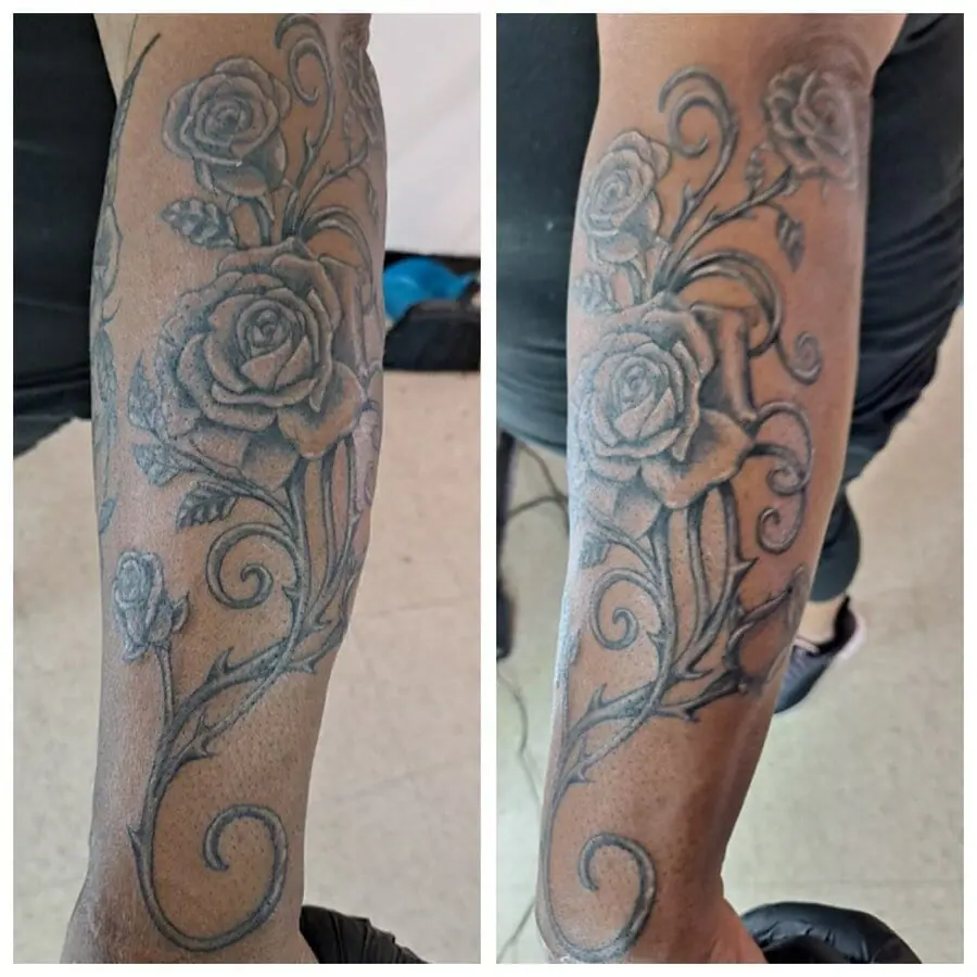 70+ VINE FLOWER TATTOO IDEAS THAT WILL BLOW YOUR MIND 