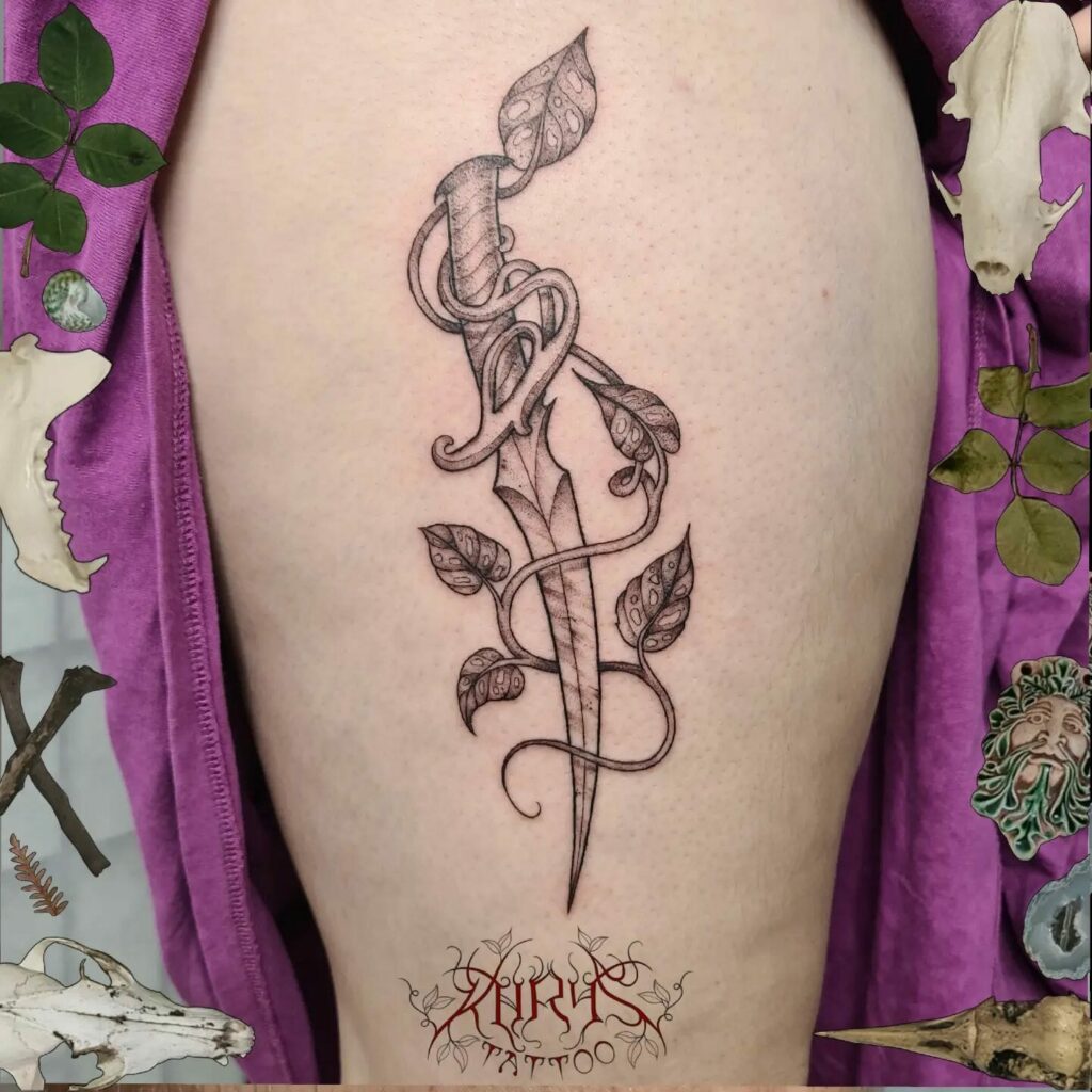 70+VINE FLOWER TATTOO IDEAS THAT WILL BLOW YOUR MIND