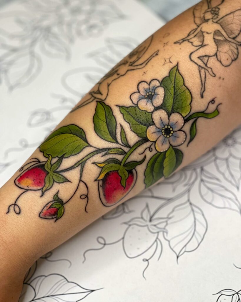 70+VINE FLOWER TATTOO IDEAS THAT WILL BLOW YOUR MIND