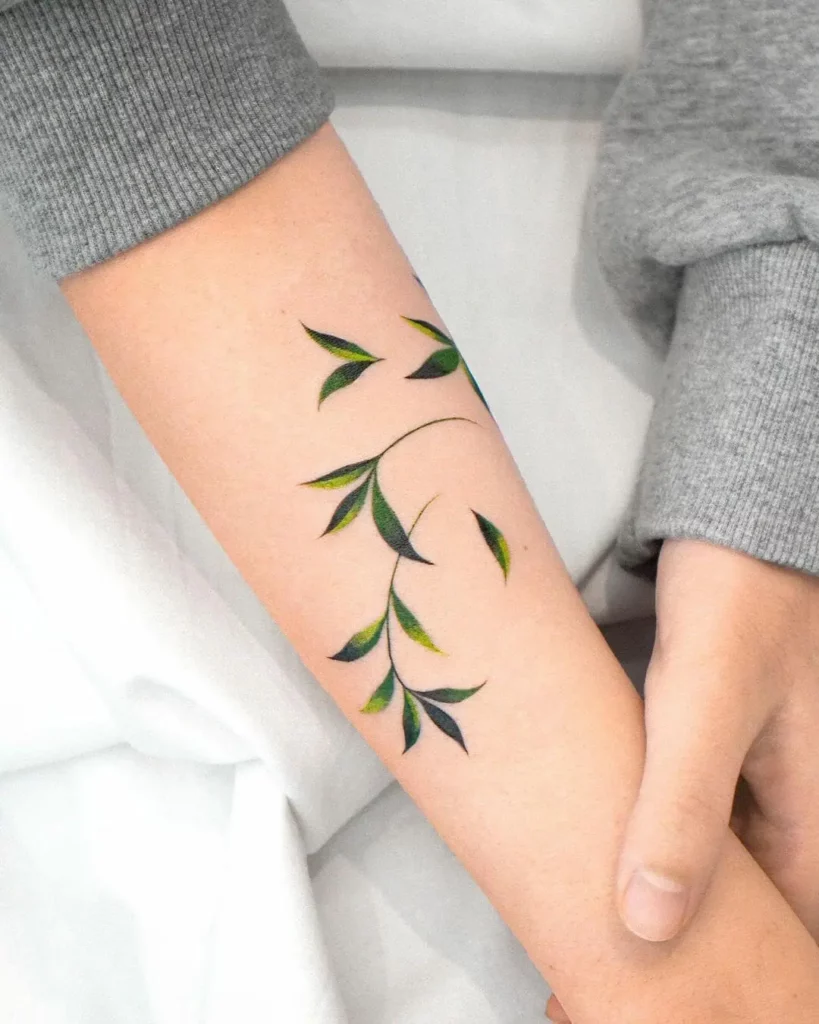 70+VINE FLOWER TATTOO IDEAS THAT WILL BLOW YOUR MIND