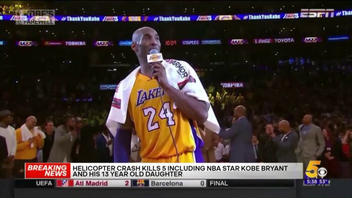 kobe bryant last words