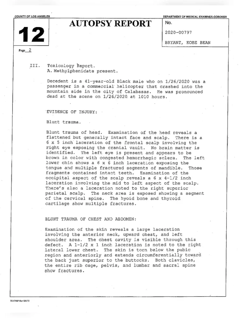 Gigi Autopsy Report . Gigi Autopsy Report PDF