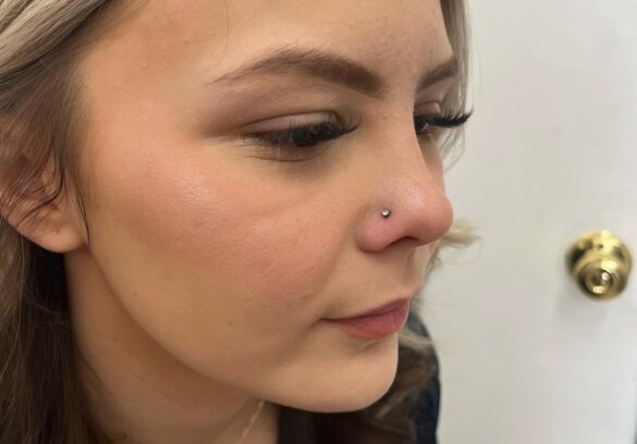 which side of nose to pierce
