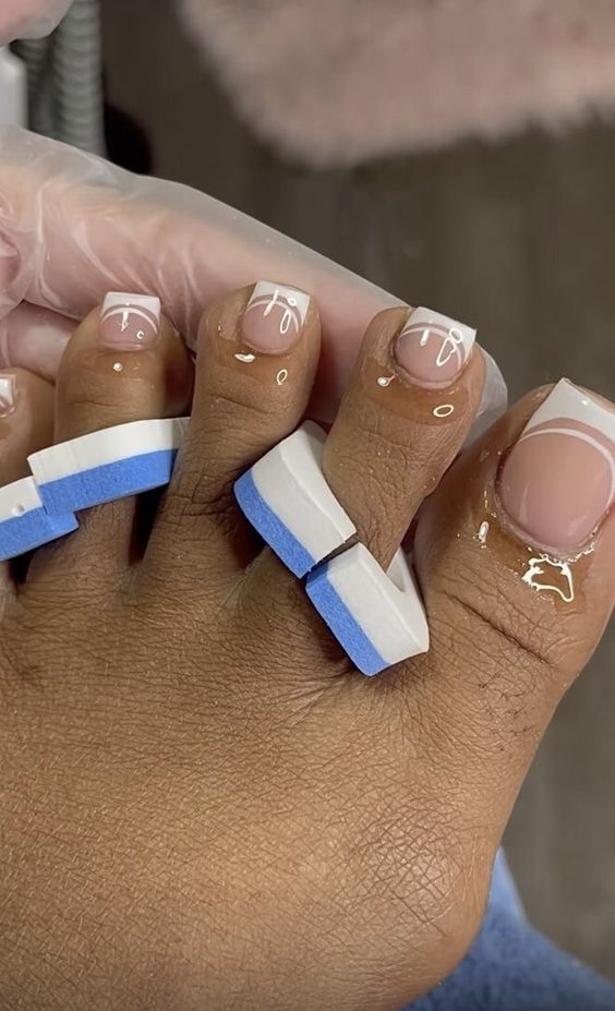 50+ Best French Toe Nail Designs