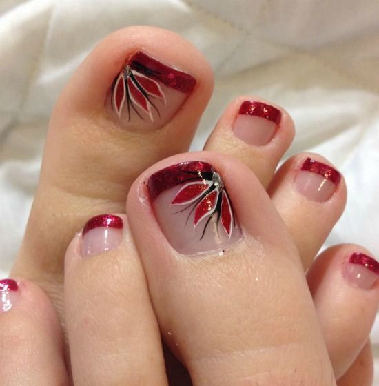 50+ Best French Toe Nail Designs 