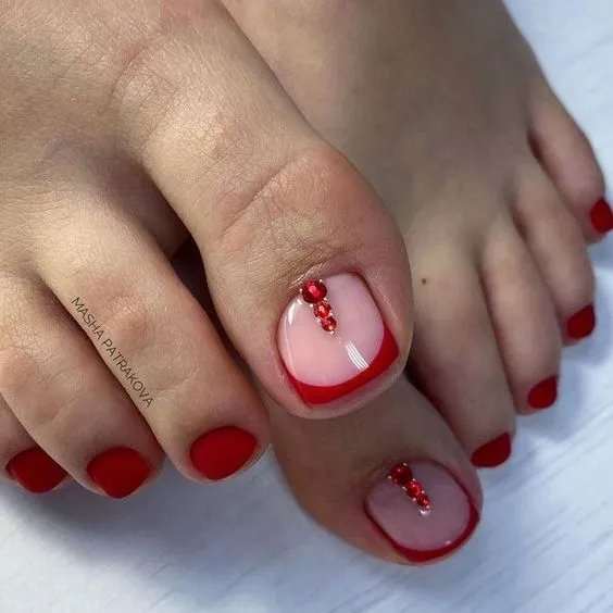 50+ Best French Toe Nail Designs 