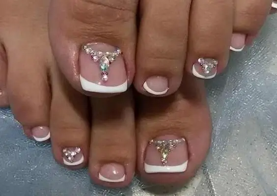 50+ Best French Toe Nail Designs 