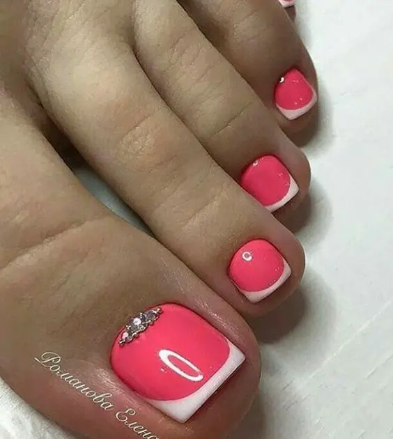 50+ Best French Toe Nail Designs