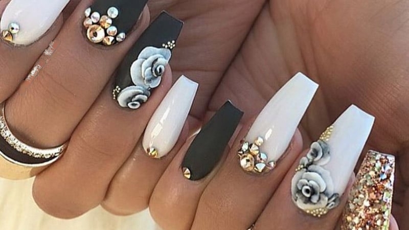 50+ ELEGANT 3D NAILS DESIGNS TO INSPIRE YOUR NEXT MANICURE
