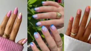 70+ Summer Flower Nails Designs and Simple Nails Designs