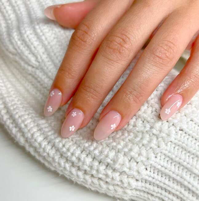 70+ Summer Flower Nails Designs and Simple Nails Designs
