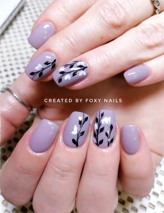 70+ Summer Flower Nails Designs and Simple Nails Designs