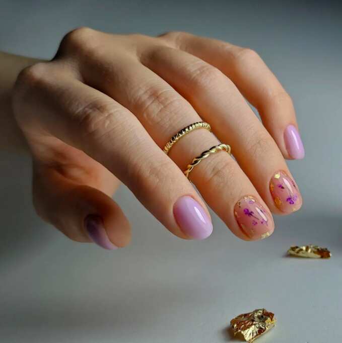 70+ Summer Flower Nails Designs and Simple Nails Designs
