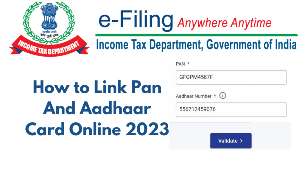 How to Link Pan And Aadhaar Card Online