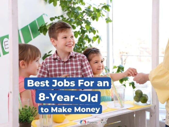 jobs for 8 year olds