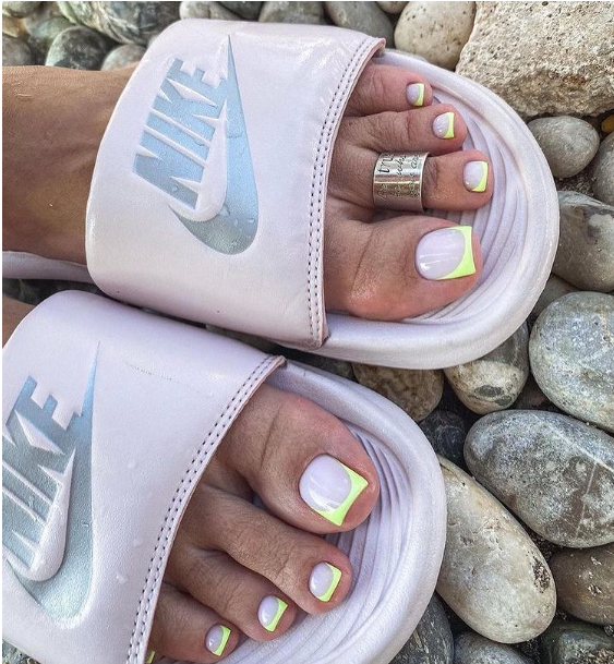 50+ Best French Toe Nail Designs 