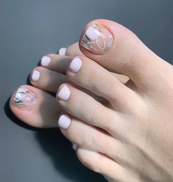 50+ Best French Toe Nail Designs 