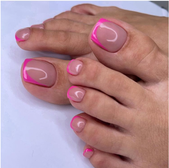 50+ Best French Toe Nail Designs 