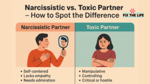 Narcissistic vs. Toxic Partner – How to Spot the Difference