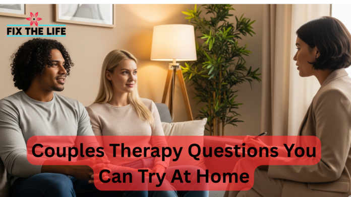 Couples Therapy Questions You Can Try At Home