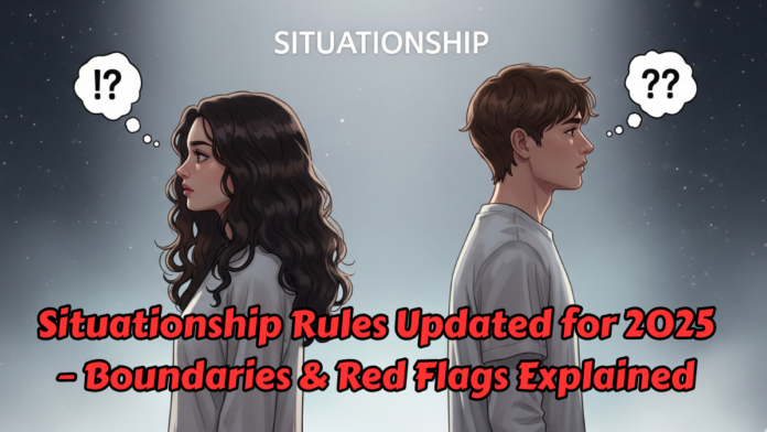 Situationship Rules Updated for 2025 – Boundaries & Red Flags Explained