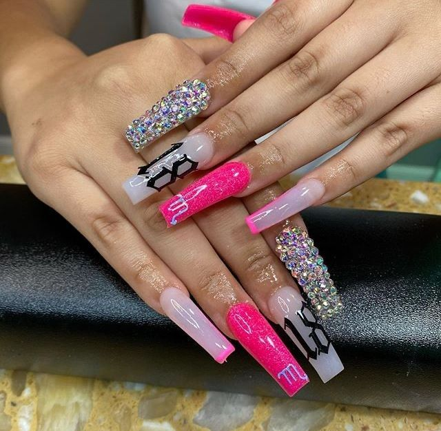 Baddie Birthday Nails