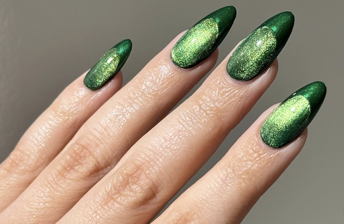 Velvet Chrome Nails